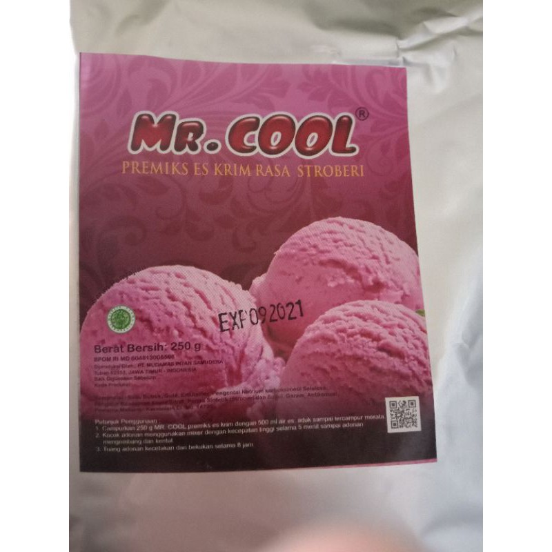 

Bubuk Es Krim Mr Cool