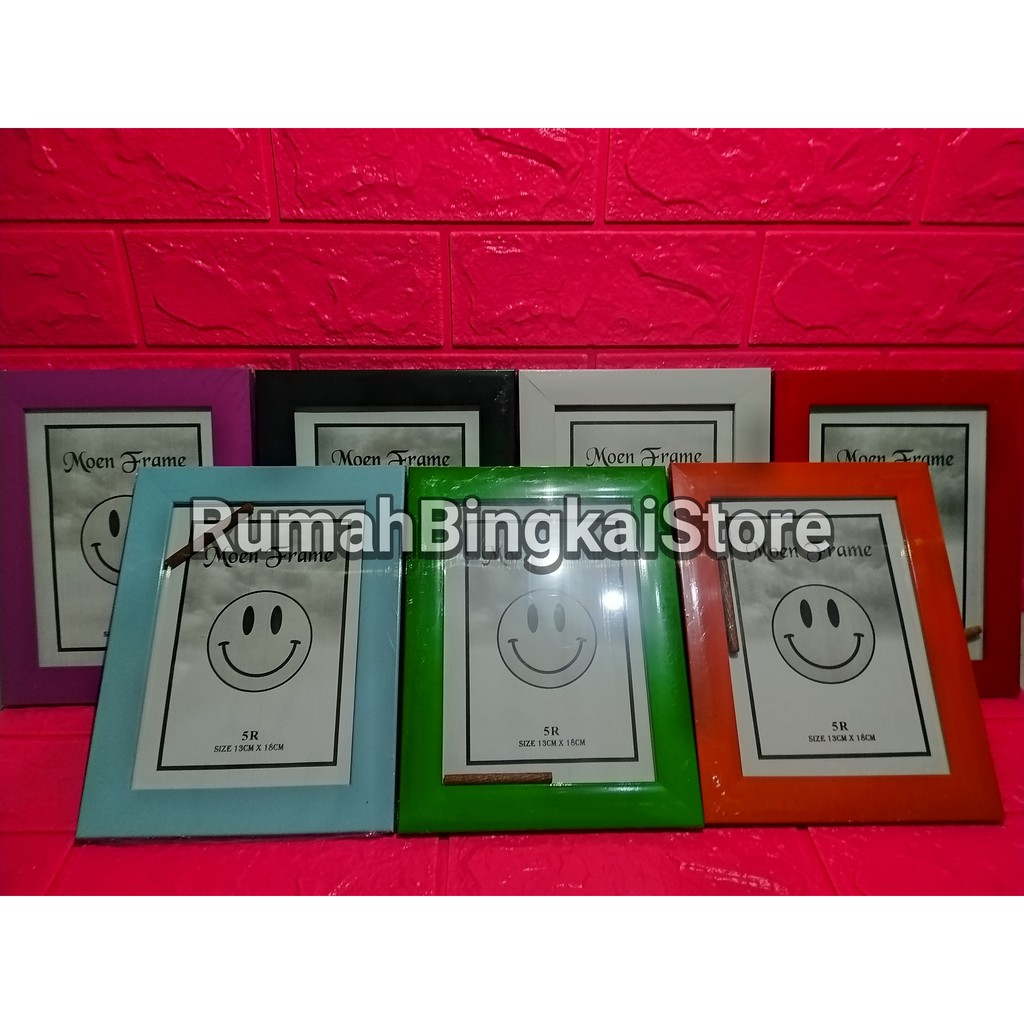 Bingkai Foto Minimalis 5R (13cm x 18cm)/Dekorasi Rumah BISA BAYAR DITEMP