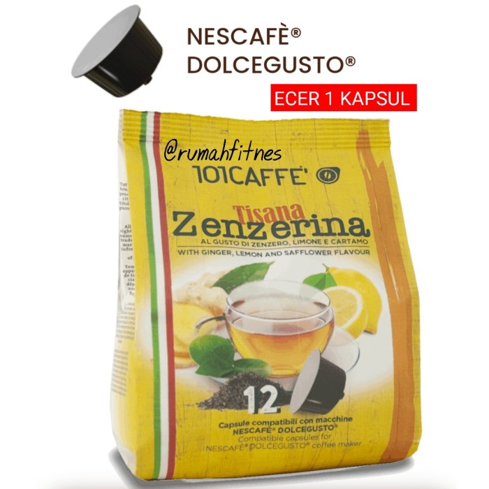 

ORI DOLCE GUSTO KAPSUL KOPI ZENZERINA LEMON GINGER TEA ECER