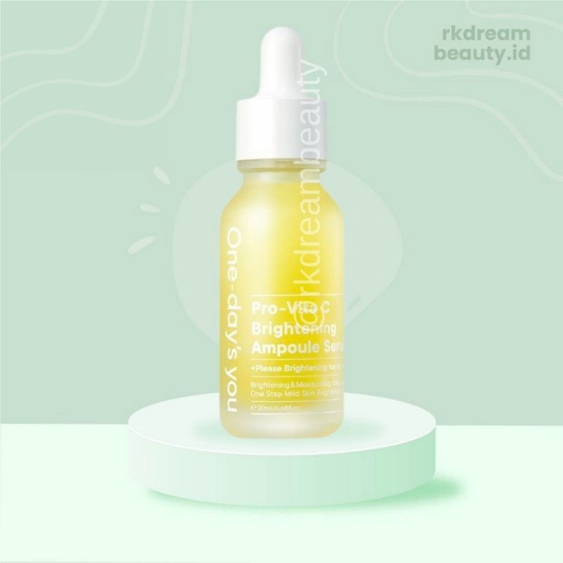 ONE DAYS YOU Pro VITA-C Brightening Ampoule Serum 20ml