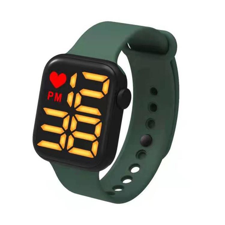 BBS J021 Jam Tangan Elektronik Fashion Rubber LED Digital Anti Air Termurah Import