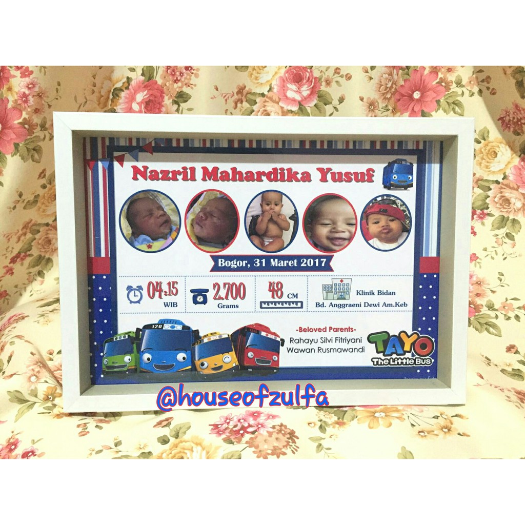 

Biodata Baby uk.30x20cm (A4)