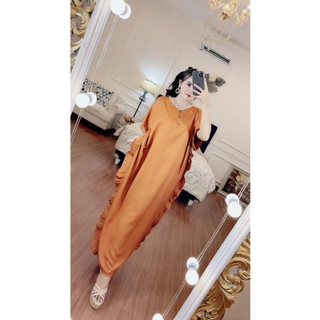 Daster Julia ruffle Nola polos/Daster Julia by nola