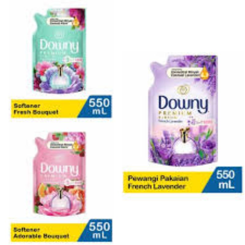 Downy pelembut &amp; pewangi pakaian, 550ml