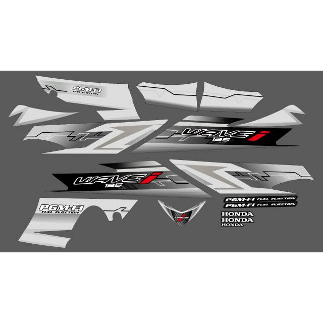 Striping wave-i 125 / supra 125