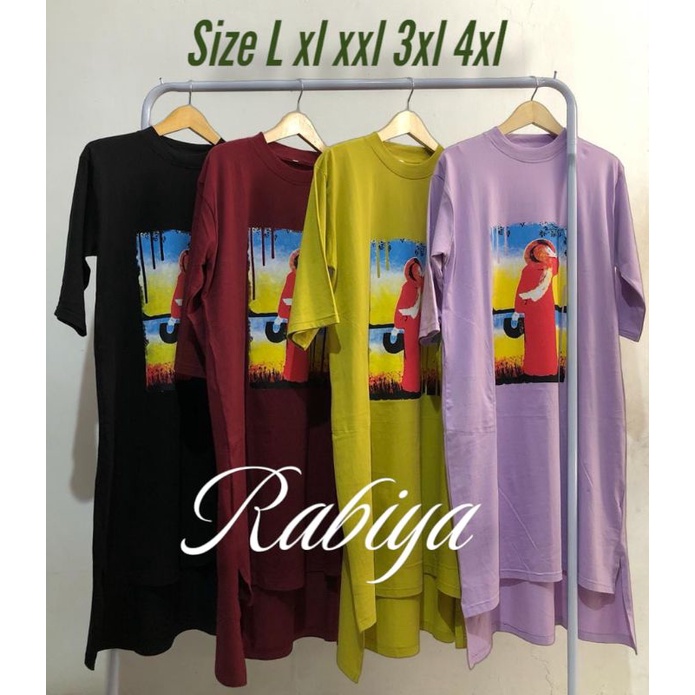 long tunik new Big size ukuran L XL XXL 3XL 4XL