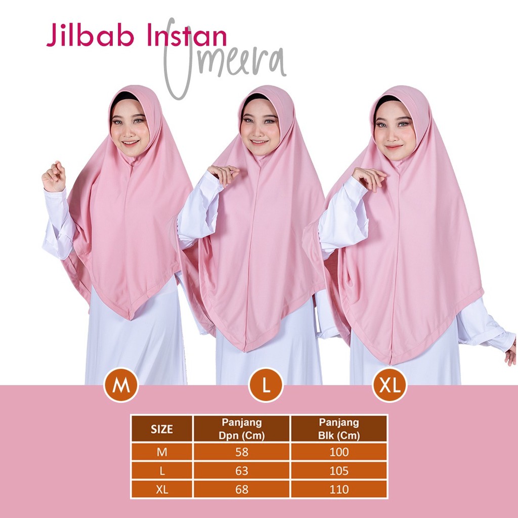 PROMO COD - TERMURAH..Hijab Instan Pingun - Hijab Umeera - Jilbab Instan Pet Antem