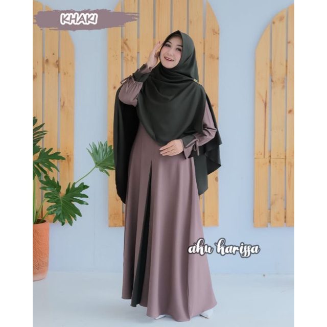 Gamis Murah AZNI SET SYAR'I Original By Aku Karissa Terbaru 2022
