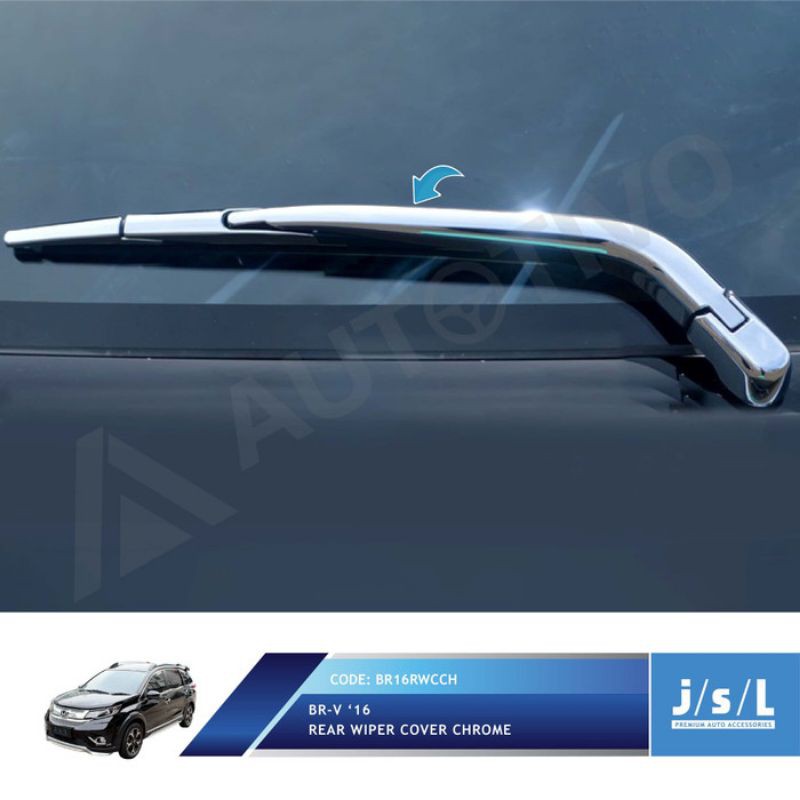 Cover Wiper Belakang BRV 2016 2021 Chrome