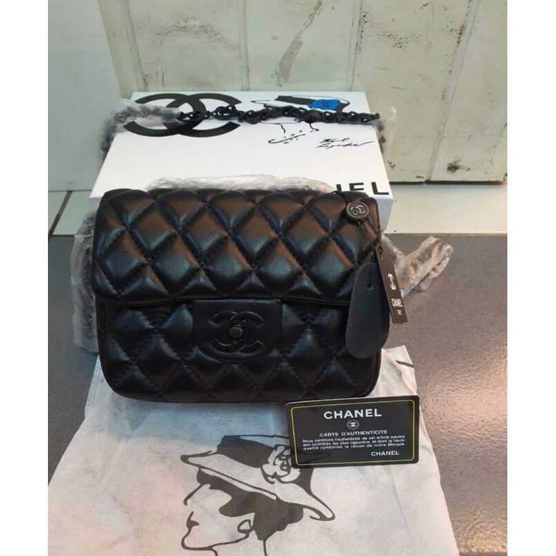 Tas Chanel Import Sling Bag mini Murah High Quality Kualitas Premium New Arrival REAL PICT