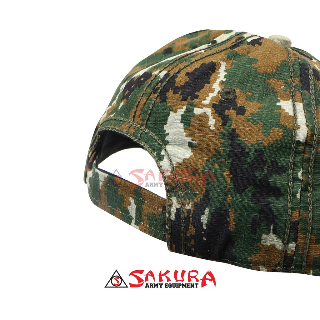 Topi Loreng Kostrad Linut Variasi Rekat