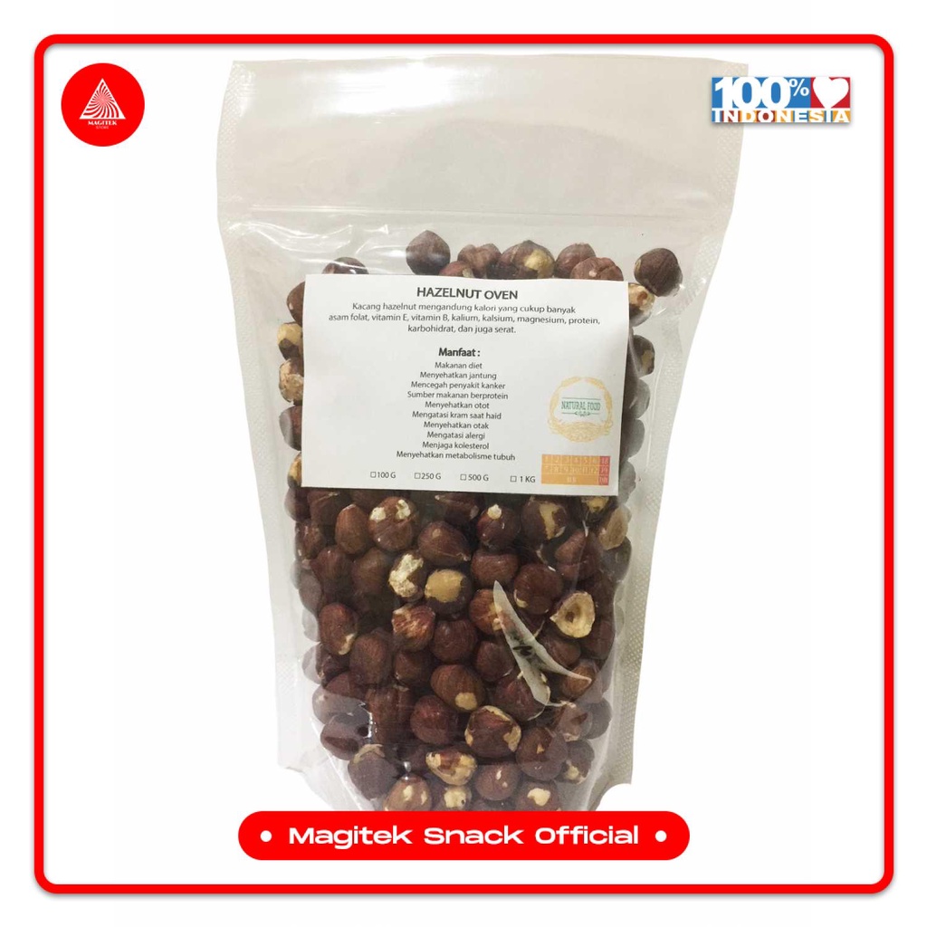 

[SNACK] Hazelnut Panggang [1kg]