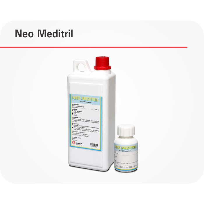 NEO MEDITRIL 100ml CRD korisa snot ampuh unggas