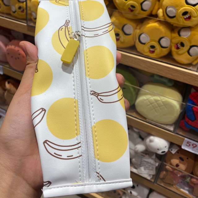 

MINISO PENCIL BAG MOTIF BANANA (MINISO KOTAK PENSIL MOTIF BANANA) LUCU