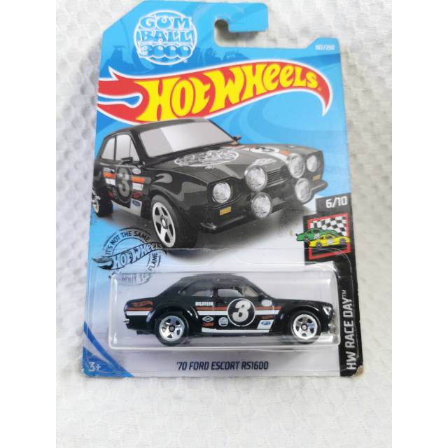 '70 FORD ESCORT RS 1600 - HOT WHEELS
