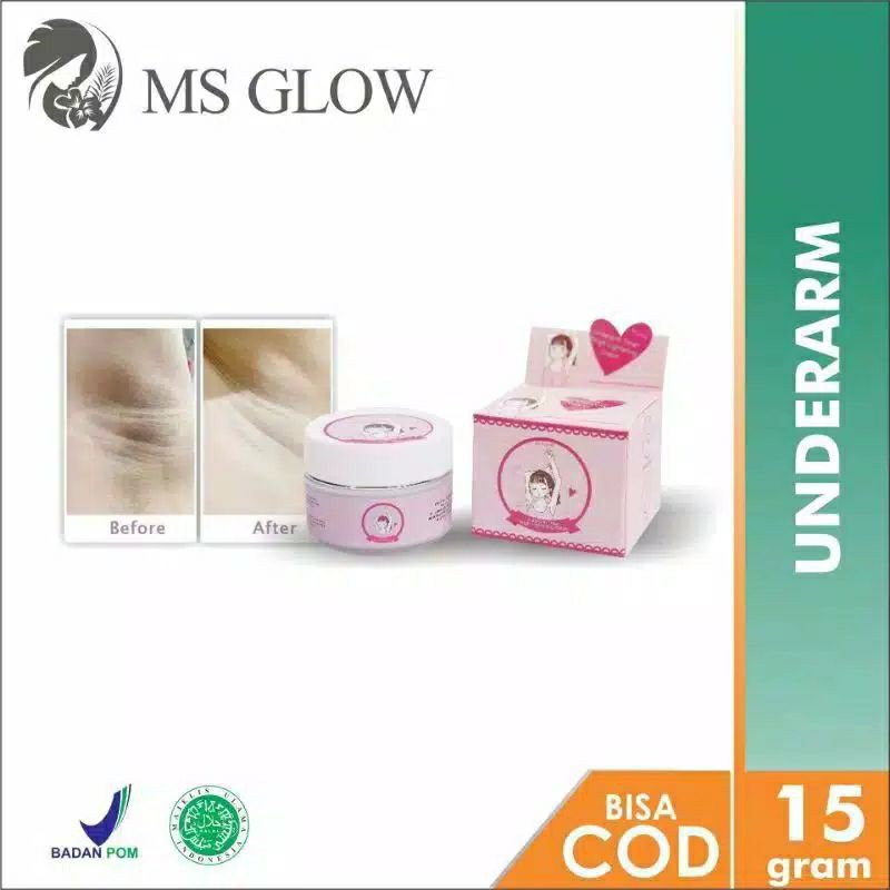 

underarm msglow original bpom