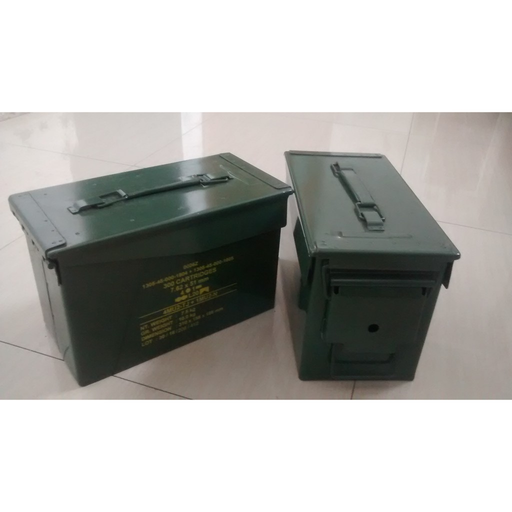 Promo Box -Kotak Besi Bekas Peluru Pindad Termurah di Shopee