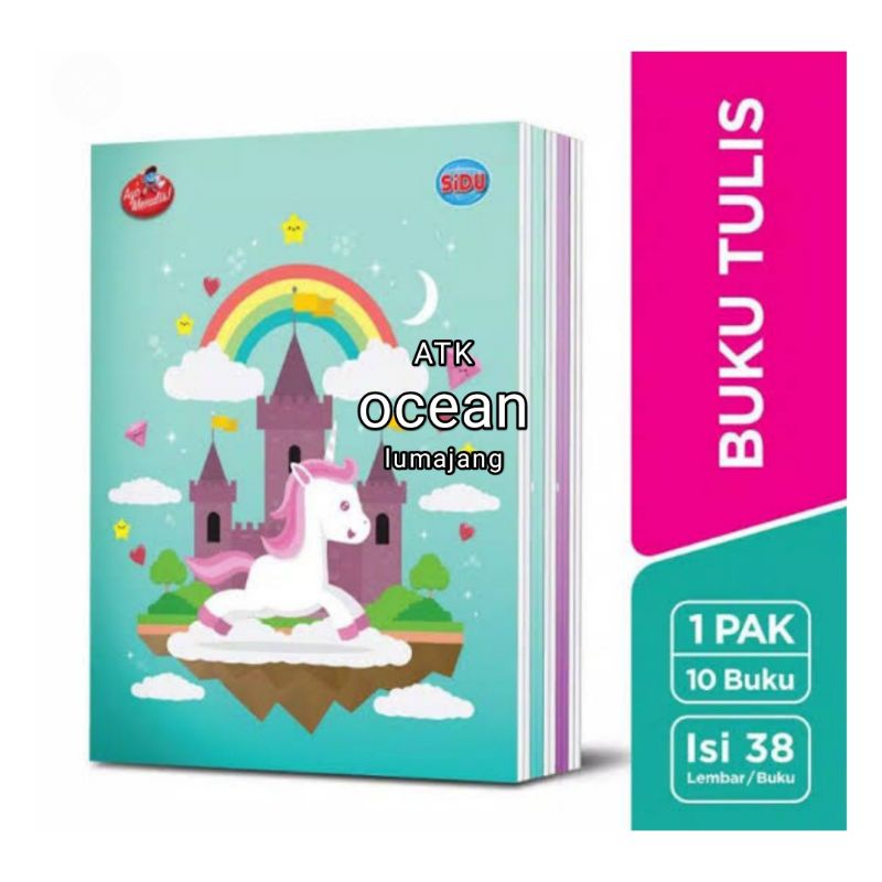 

Buku Tulis Vision SIDU Sinar Dunia 38 lembar