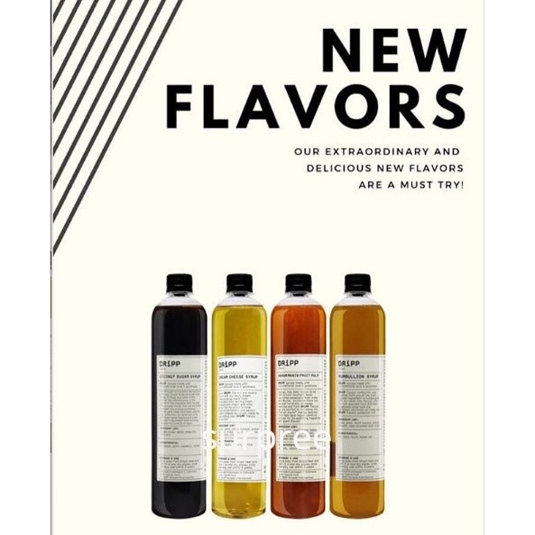 

DRiPP Cream Cheese Syrup - Sirup Krim Keju Premium (New Flavour 2020)