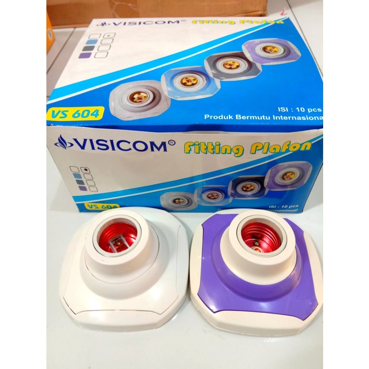 FITTING LAMPU VISICOM - FITTING LAMPU PLAFON