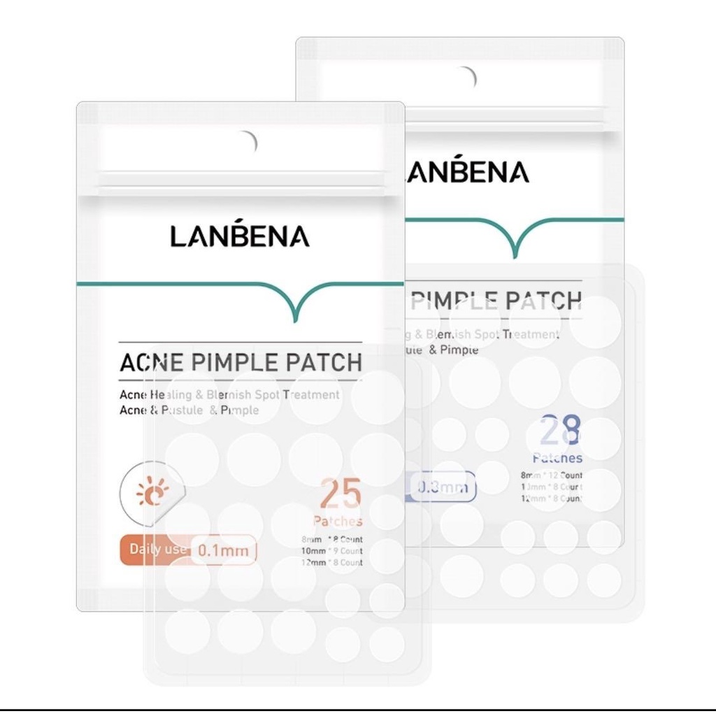 [ COD ] LANBENA ANTI ACNE PIMPLE PATCH DAY N NIGHT / OBATI JERAWAT TANPA DI PENCET DAN BEKAS