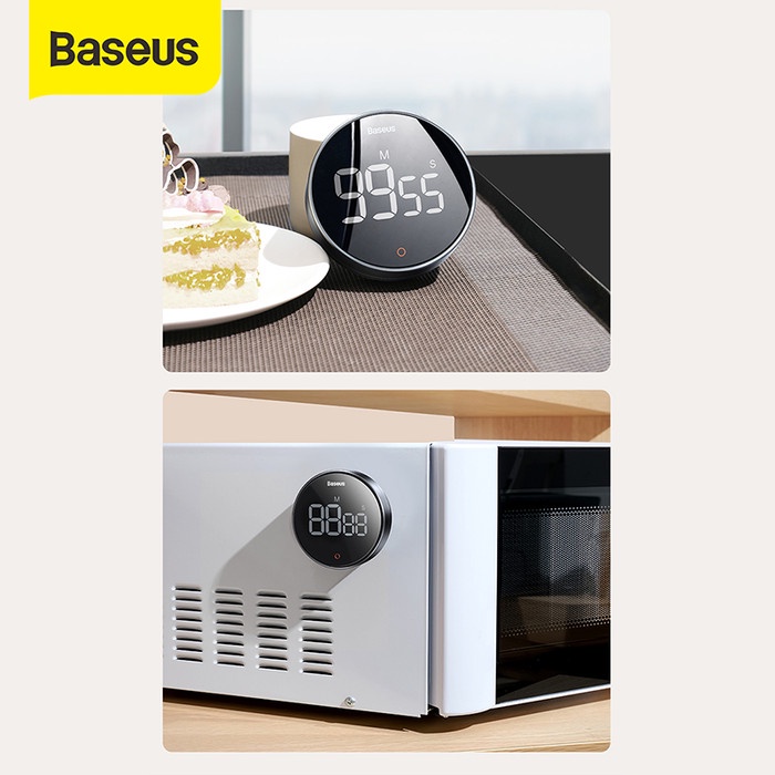 Baseus Timer HeyoRotation Countdown Digital Timer Kitchen Magnetic PRO