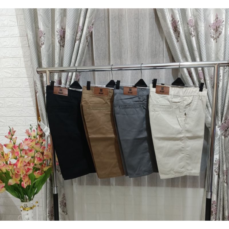 Celana Chinos Pria Big Size 27-46 Murah Adem || Celana Pendek Chinos Pria Big Size 27-46