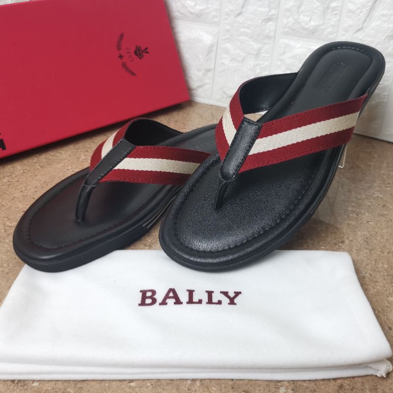 sandal bally sandal pria sendal cowok jepit slippers selop mirror kulit