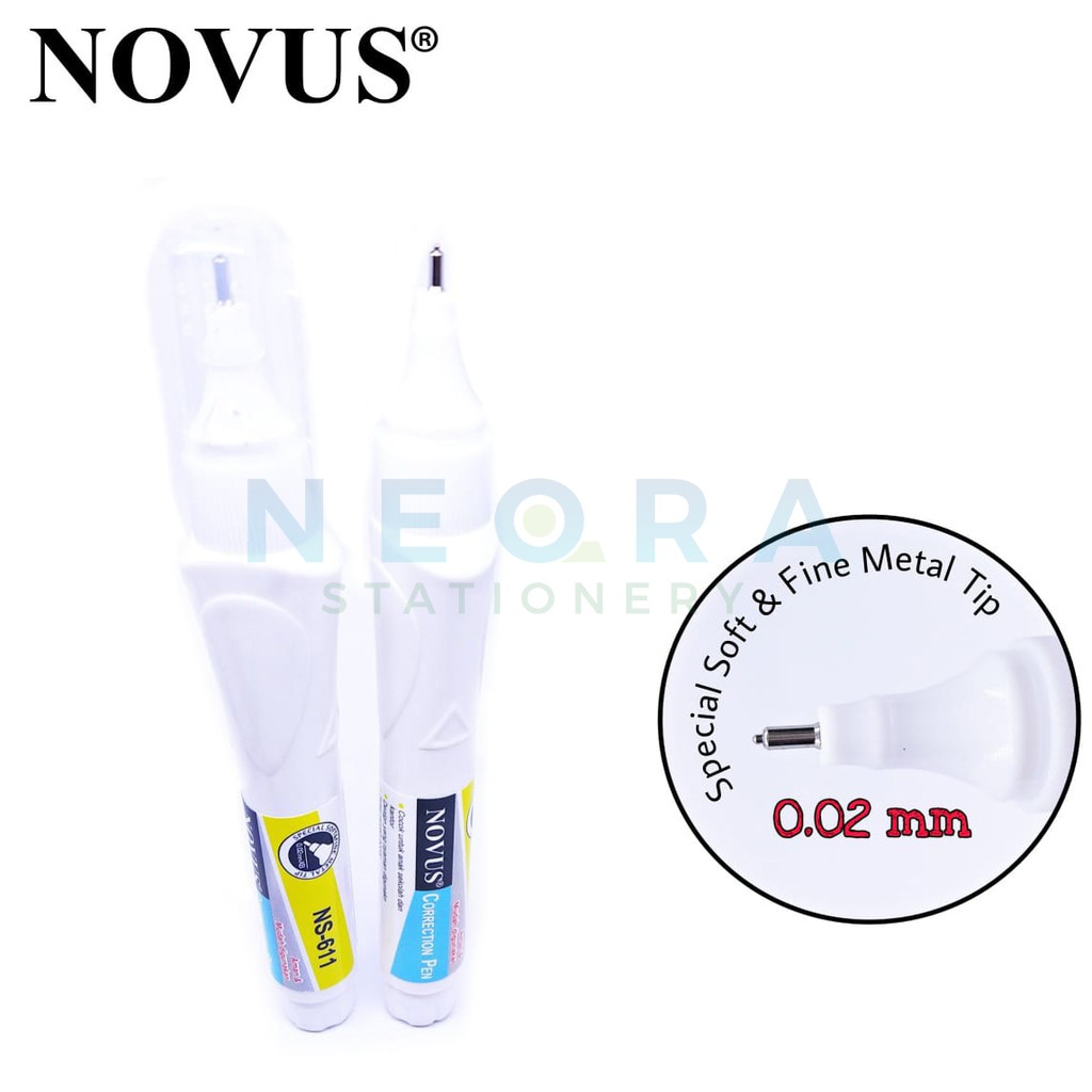 

Novus Correction Pen/Penghapus Cair NS-611 (5 ml)