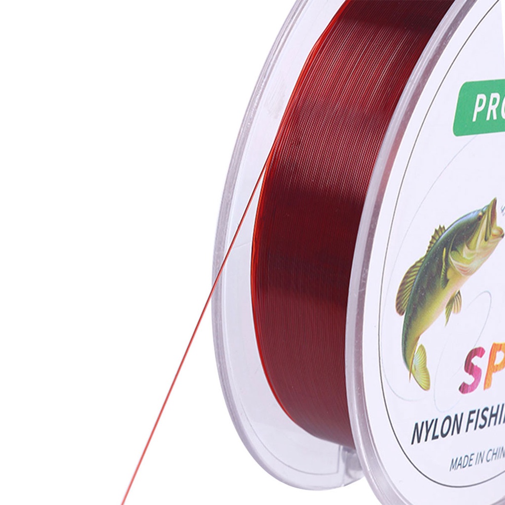 HENGJIA New Nilon 100m Senar Pancing Garis Memancing Nylon Fishing Lure Line Umpan Ikan Tackle