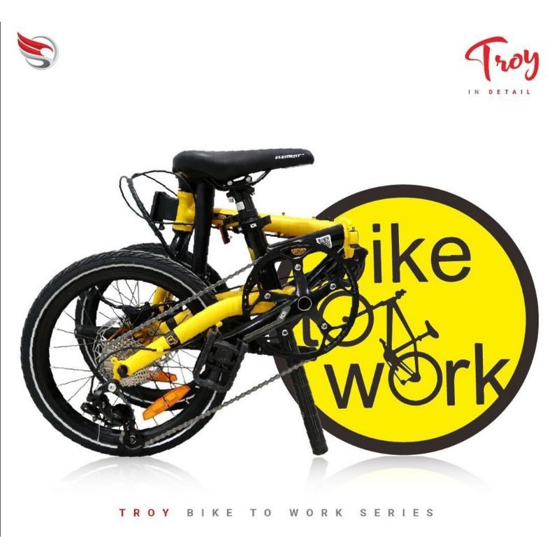 Element Troy B2W Chromoly 10speed