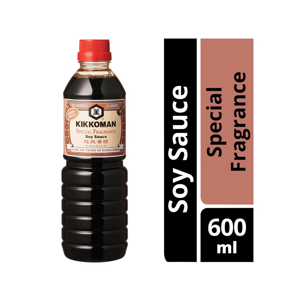 

Kikkoman Soy Sauce Special Fragrance 600ml