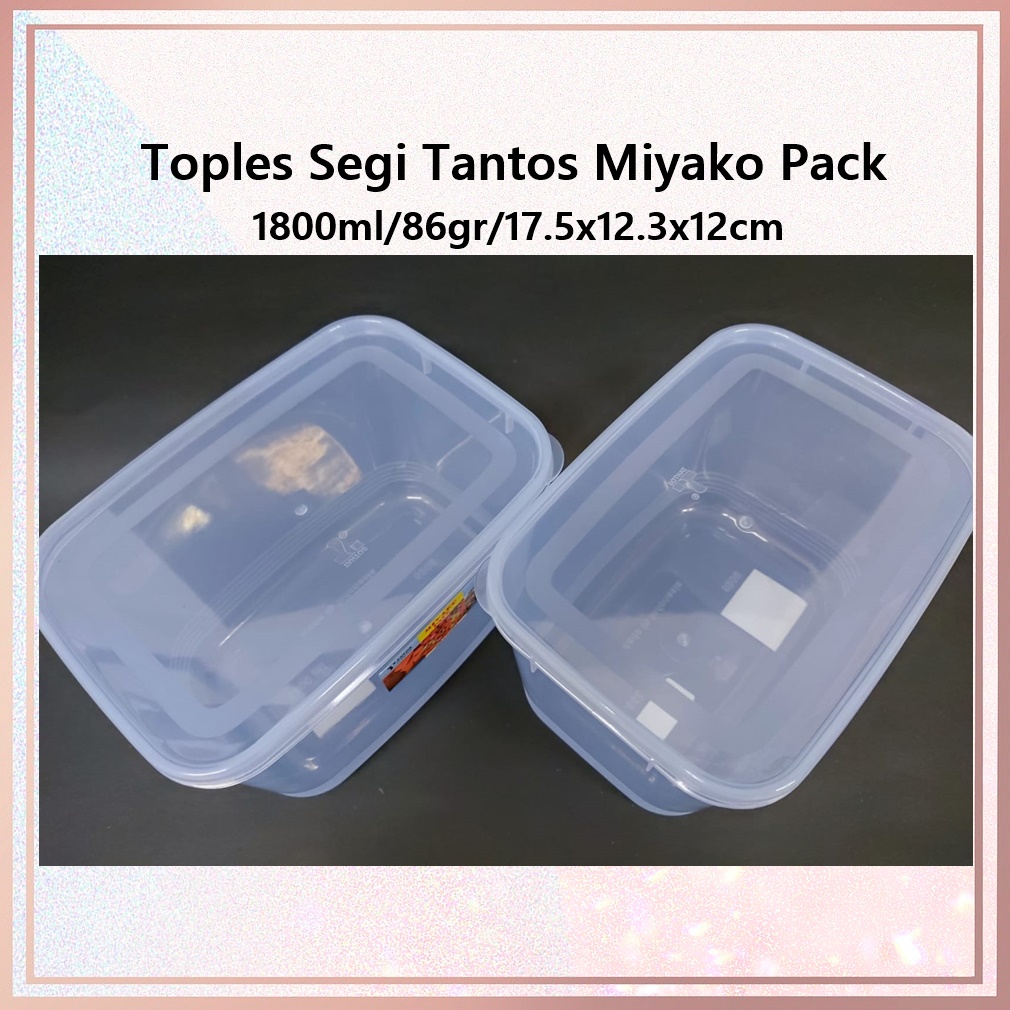 Toples Segi Tantos Miyako Pack 1800ml