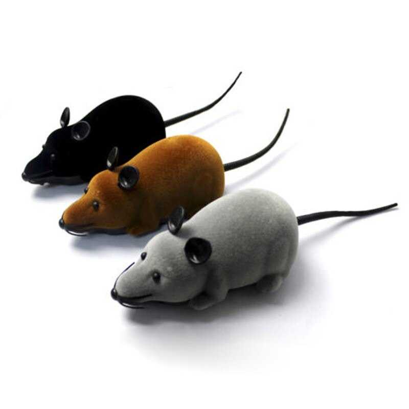 Mainan Tikus Mini Dengan Remot Kontrol / Tikus Tikusan Tiruan Mainan Kucing Bergerak Remot Karet Kenyal Remote Control / Mainan Tikus Remot Untuk Kucing Pukul / Tikus Jalan Berjalan Mainan Anak Untuk Kucing Kecil / Mice Prank Mainan Tikus Murah Original