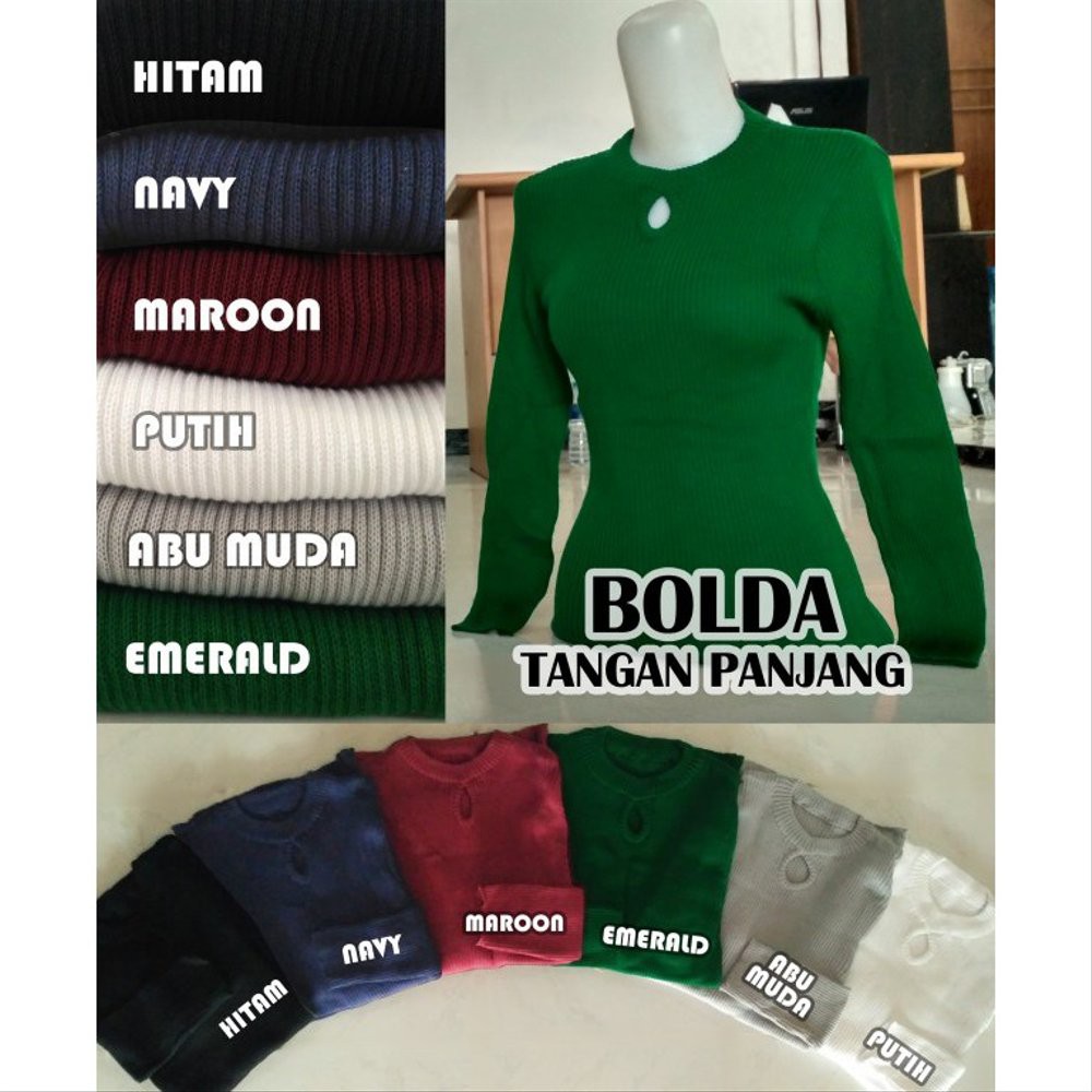 atasan wanita BOLDA PANJANG | sweater rajut | sweater wanita | atasan wanita