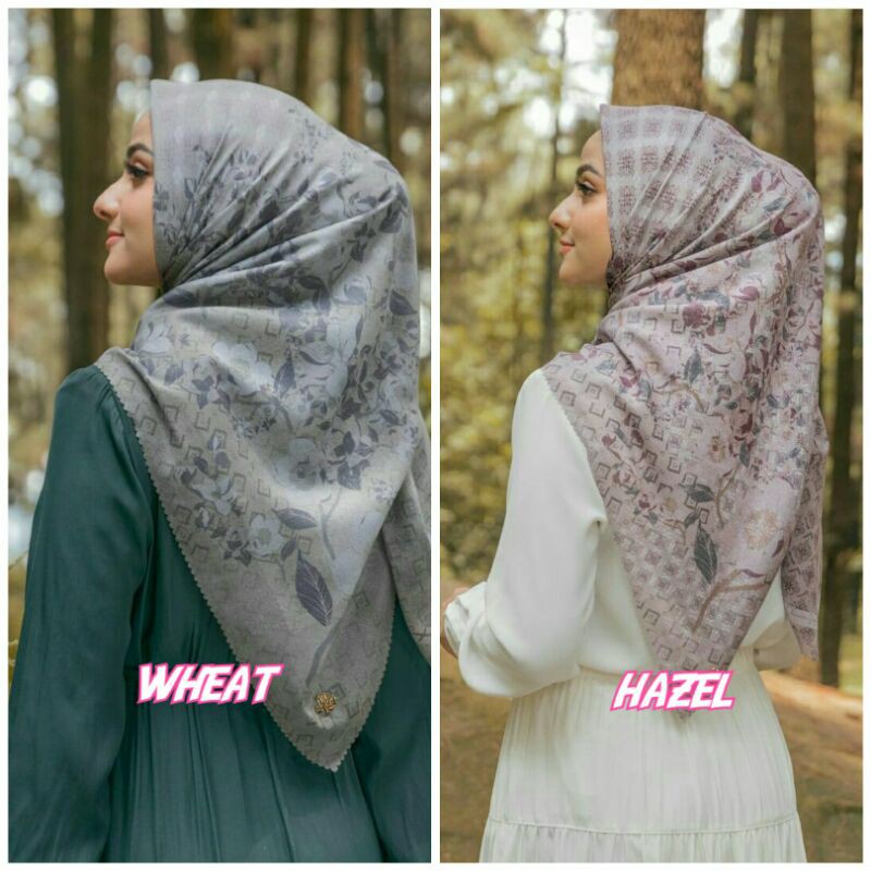 ASK Scarf Hazel Wheat Heaven Lights x Shireen