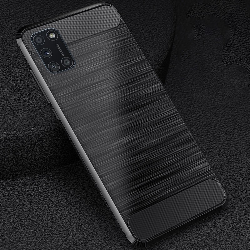 Case Xiaomi OPPO A72 / A92 Ipaky Carbon Brushed Soft Fiber