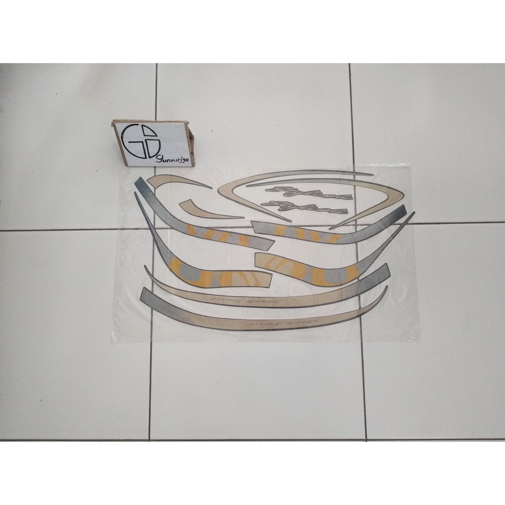 Striping Sticker Lis Honda Scoopy Stylist 2020 2021 Abu Abu