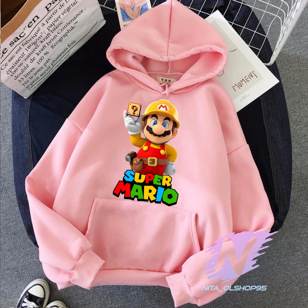 HOODIE ANAK SUPER MARIO