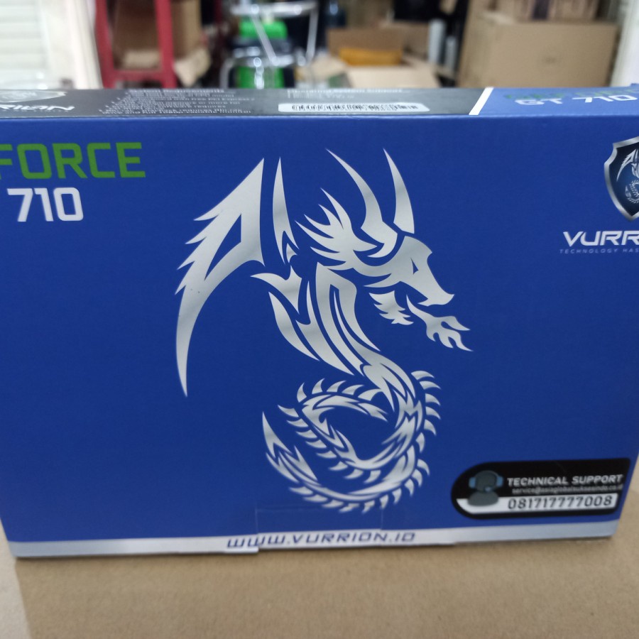 VGA NVIDIA GEFORCE GT710 2GB DDR3 VURRION