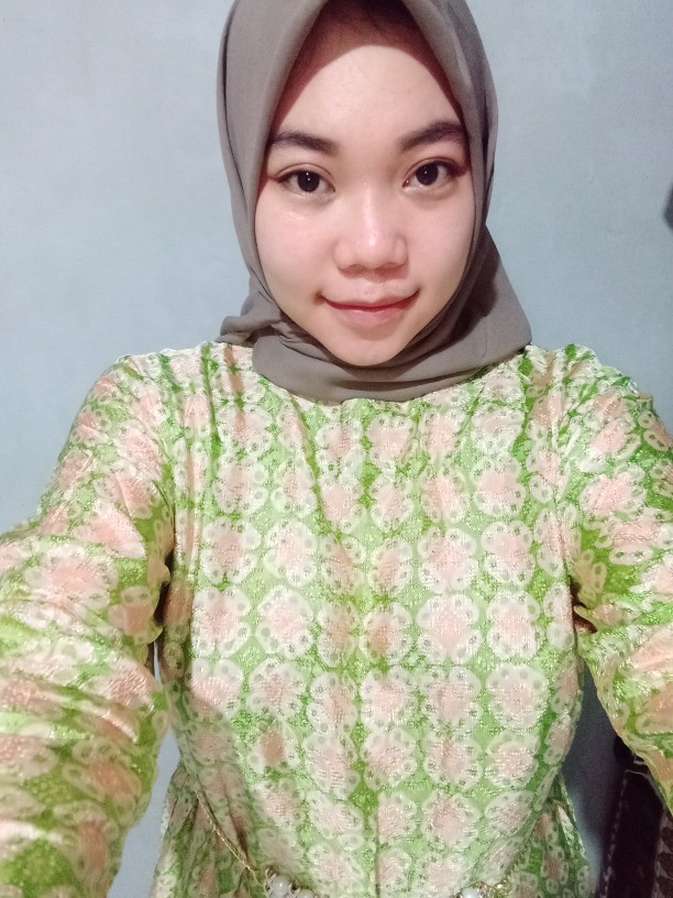 Dress Batik Viscose Kombinasi Tile Dot Gies 1187 New...