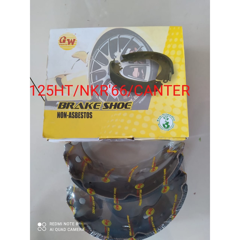 Sepatu Rem Tangan - Brake Shoe Handbrake CANTER PS125