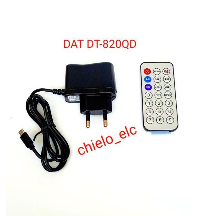 SALE✅SPEAKER PORTABLE 8inch DAT DT820QD DAT DT 820 QD DT 820QD / SPEAKER TROLLEY 8inch DAT820QD ORIG