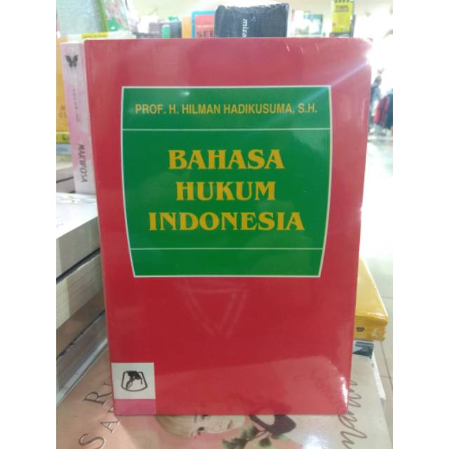 

BUKU BAHASA HUKUM INDONESIA By Hilman Hadikusuma