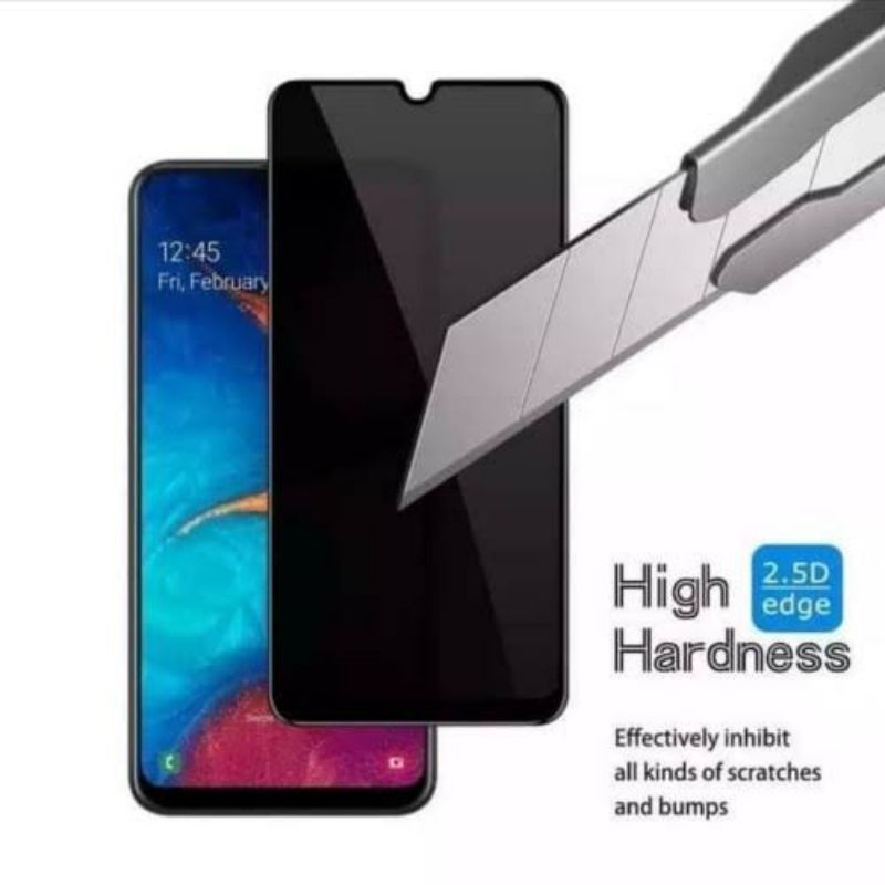 Glass Anti Spy Xiaomi Redmi 9/ Note 7/ 8/8 Pro/9/9T/10/10A/10C/Note 10/10s/10 Pro/ 11 Pro Anti Gores Spy Kaca