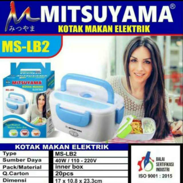 Kotak makan electric Mitsuyama LB2