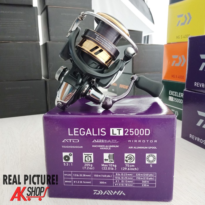 Promo Reel Spinning DAIWA Legalis LT 2500D
