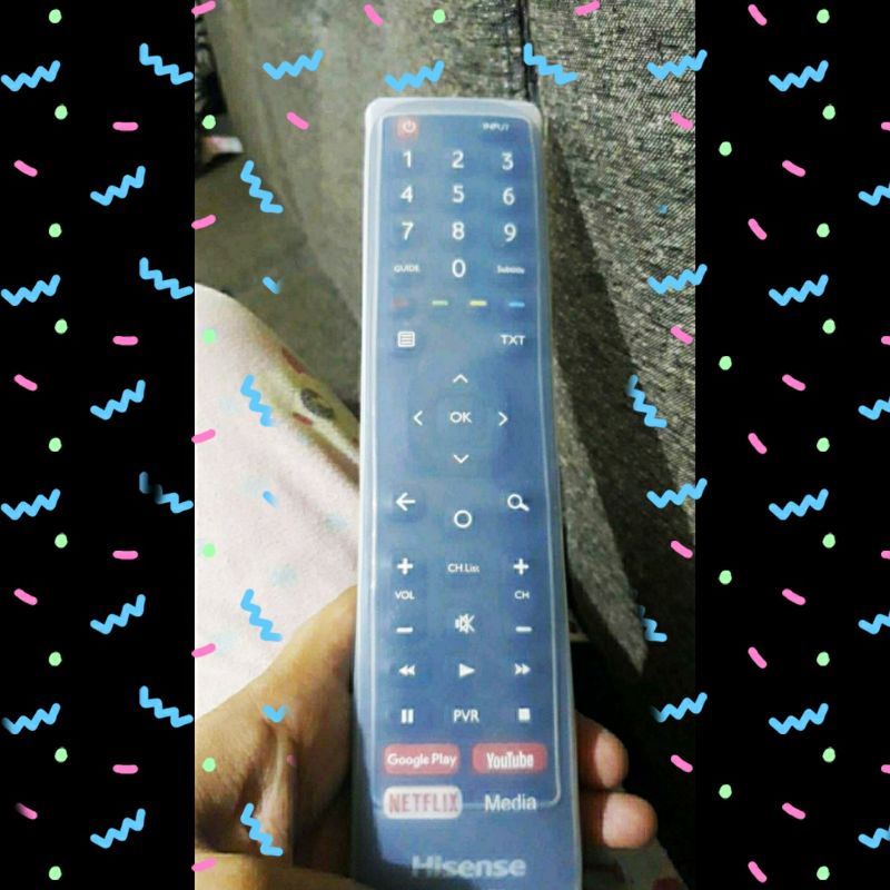 Cover Pelindung Remote TV Hisense Silikon