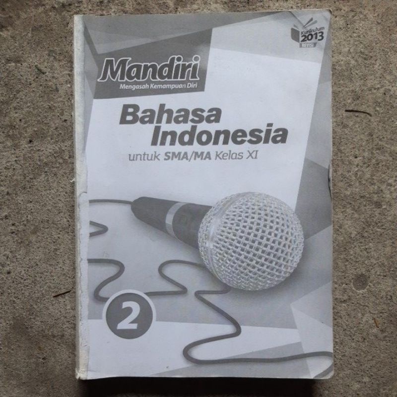 buku Mandiri Bahasa Indonesia sma kls 10.11.12 revisi kurikulum 13-11 tanpa cover