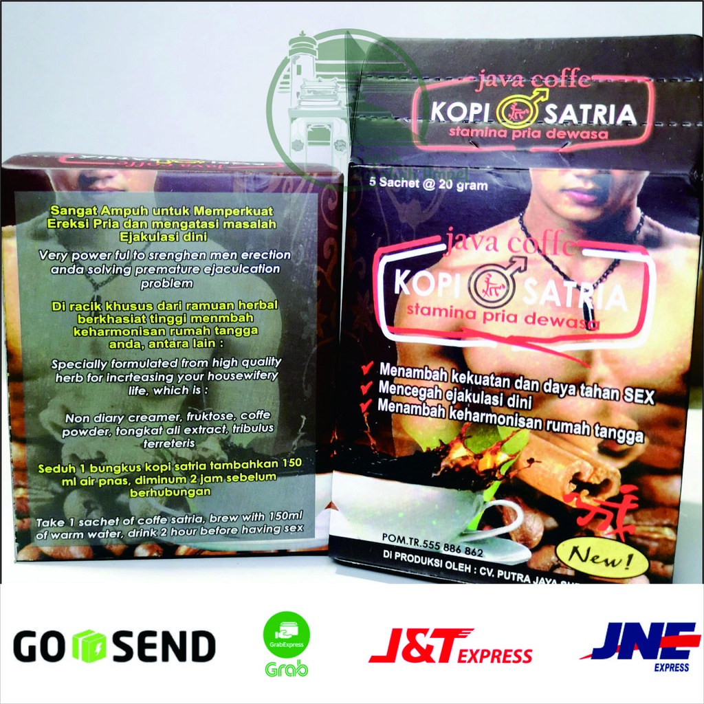 

Kopi Satria Minuman Coffe Penambah Stamina Pria Dewasa Kuat